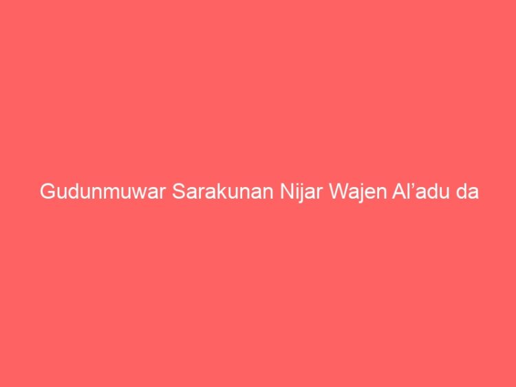 Gudunmuwar Sarakunan Nijar Wajen Al’adu da Zaman Lafiya